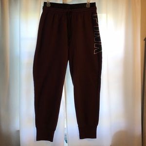 Maroon pink brand leggings
